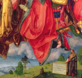 The Landauer Altarpiece, All Saints Day, 1511 (detail)